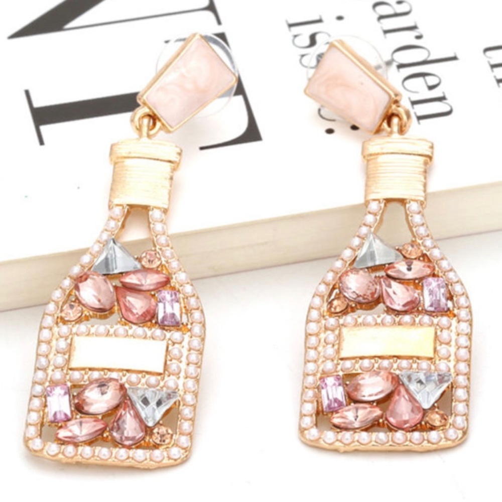 Champagne Earrings
